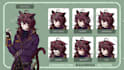 draw visual novel character sprite for you