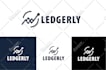 create modern minimalist hand drawn logo design