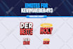 create custom text emotes for your stream and discord