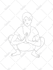 draw freehand sketch, line art, ink or watercolor