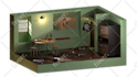 create 3d low poly models for games, website or animation