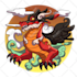 draw fantasy creature art in anime style