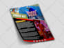 design clickable artist epk, press media kit, flyer, pitch deck