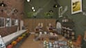 3d design render retail stores,supermarket interior exterior
