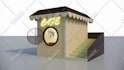 do bathroom and kitchen interior rendering