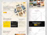 design modern website ui ux design, figma website design