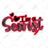 illustrate text in custom hand lettering and calligraphy style
