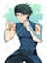 draw an ikemen style, handsome guy, original character anime