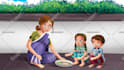 create watercolor picture book illustration for kdp publishing