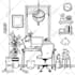 illustrate any image in doodle style