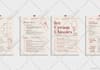 design appealing eatery menu and flyer