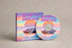 create 80s retro futuristic, synthwave cover art