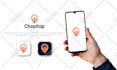 design clean modern app logo or app icon