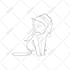 make a custom pet face line art illustration