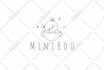 create modern boho hand drawn baby brand and kids logo