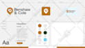 do modern brand logo design and branding kit for your business