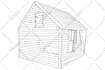 draw line art sketches of your house or any building