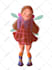 create colorful  illustrations and character designs