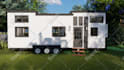 create architectural rendering, exterior and interior