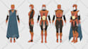 character concept art and character design
