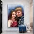 draw lovely couple and wedding portrait oil painting