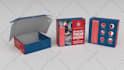 do product label and box packaging design