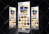 design roll up banner, pull up banner, retractable banner, or signage design