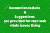 fix gsc core web vitals issues by fixing your website fcp lcp cls inp