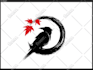 create japanese logo of zen simplicity