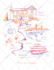 draw a customized digital ink sketchy line venue map