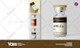 design premium vial label design , medicine box or supplement packaging