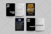 do book interior design layout and book cover for paperback