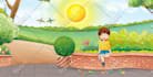 create diverse african american children book illustration