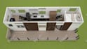 make 3d exterior design, floor plans and interior design
