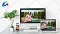 design and develop a clean, modern and responsive wordpress website