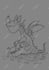 draw cartoon for character, monster, dragon