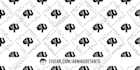 create monogram seamless pattern from your logo