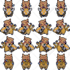 make pixel art pokemon trainer sprites