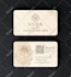 design luxury minimalist business card with gold foil