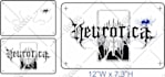 make reusable plastic stencil of your logo, pet or any custom design to paint