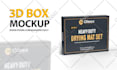 design 3d box mockup for amazon shopify