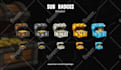 draw custom sub badges for twitch in 24 hours