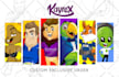 create cartoon character design mascot