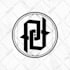 design deathmetal, metalcore icon symbol and emblem for band