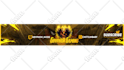 design youtube banner, twitch banner, gaming banner