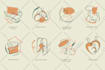 design icon pictogram flat vector or hand drawn style