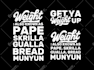 design elegant your typography text dj band music company