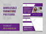 do postcard, flyers, and direct mail eddm postcard design