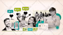 design collage artwork for cover art, flyer, or poster