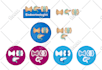 design custom flat icons for your website, app, or brand